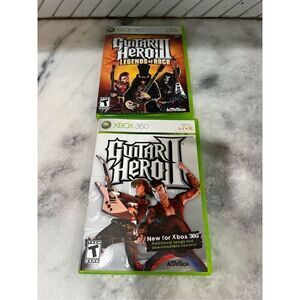 Guitar Hero 2 and 3 Legends Of Rock For Xbox 360 CIB